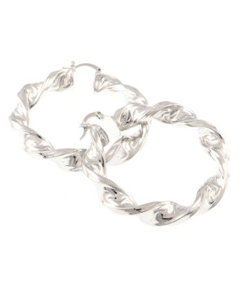 Rhodium Plated Earrings