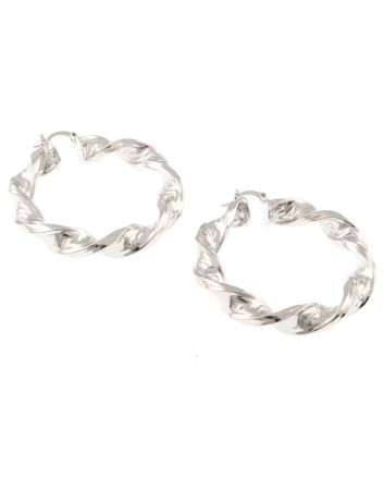 Rhodium Plated Earrings