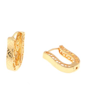 Gold Plated Hoop Earrings
