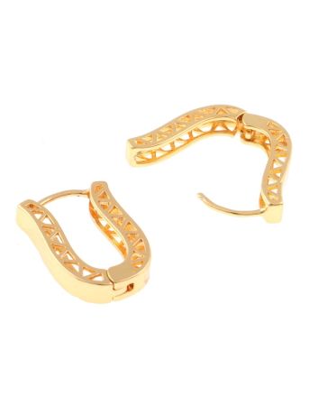 Gold Plated Hoop Earrings