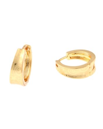 Gold Plated Hoop Earrings