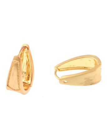 Gold Plated Hoop Earrings