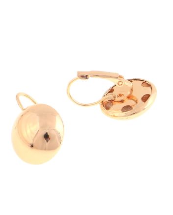 Plated Stud Earrings / 6 PC