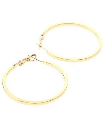 Gold Plated Hoop Earrings