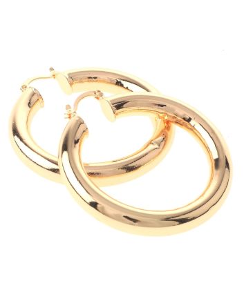 Gold Plated Hoop Earrings