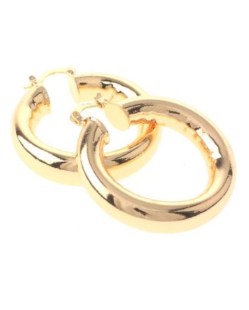 Gold Plated Hoop Earrings