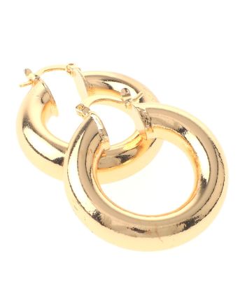 Gold Plated Hoop Earrings