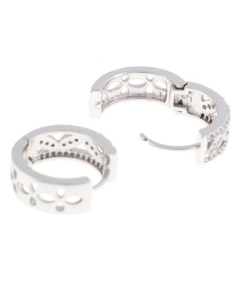 Rhodium Plated Earrings