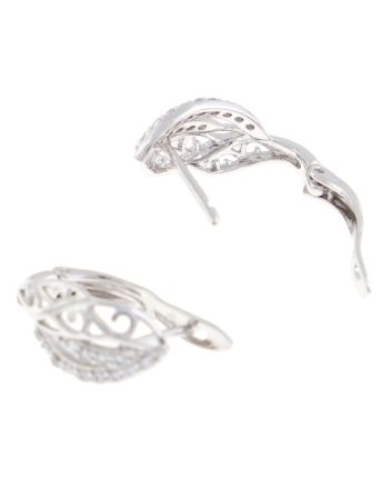 Rhodium Plated Earrings