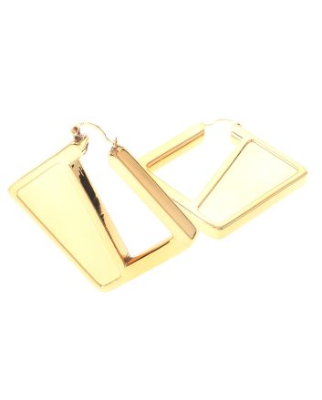 Gold Plated Hoop Earrings