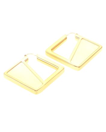 Gold Plated Hoop Earrings