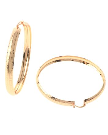 Gold Plated Hoop Earrings