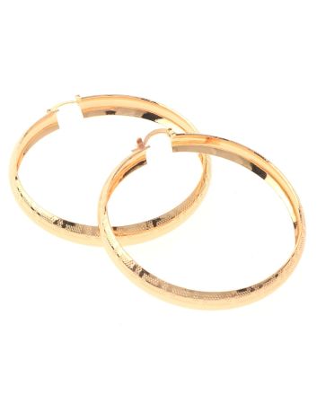 Gold Plated Hoop Earrings
