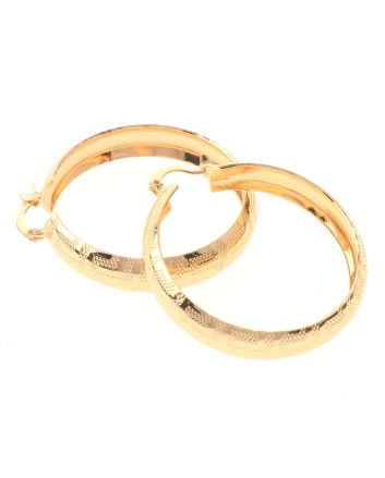Gold Plated Hoop Earrings