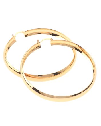 Gold Plated Hoop Earrings