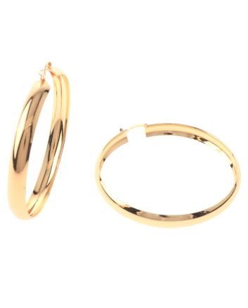 Gold Plated Hoop Earrings
