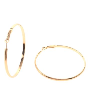 Gold Plated Hoop Earrings