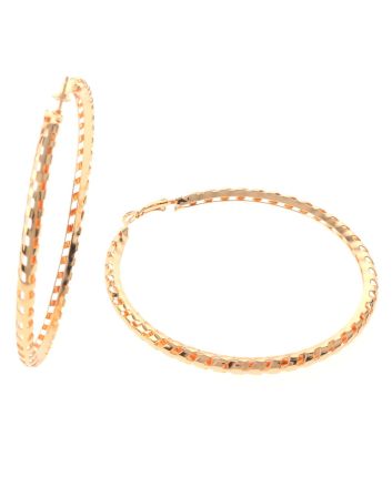 Gold Plated Hoop Earrings