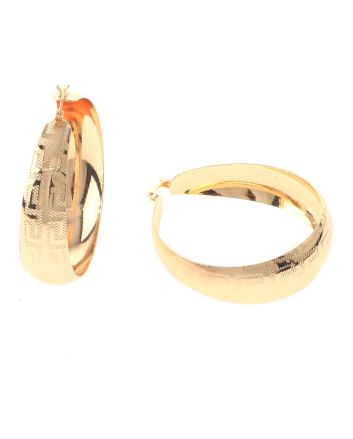 Gold Plated Hoop Earrings