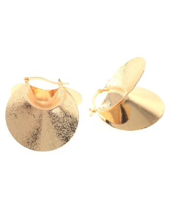 Gold Plated Hoop Earrings