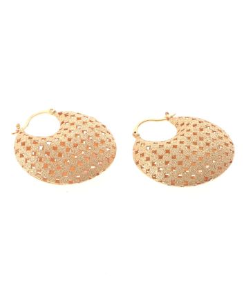 Gold Plated Hoop Earrings