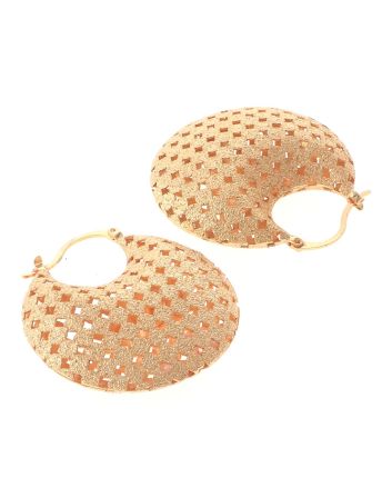 Gold Plated Hoop Earrings