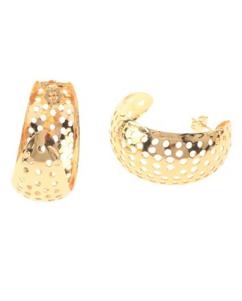 Gold Plated Hoop Earrings