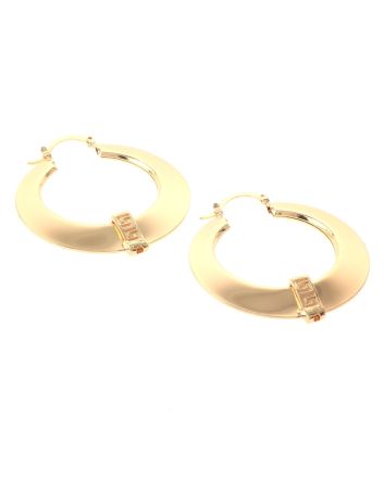 Gold Plated Hoop Earrings