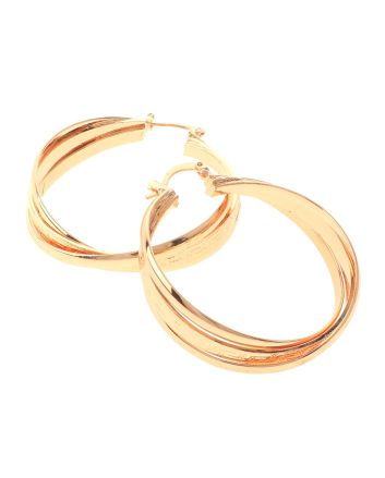 Gold Plated Hoop Earrings