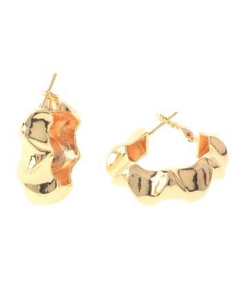 Gold Plated Hoop Earrings