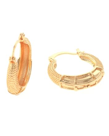 Gold Plated Hoop Earrings