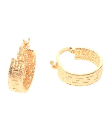 Gold Plated Hoop Earrings
