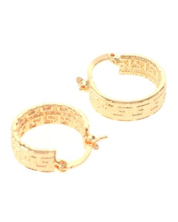 Gold Plated Hoop Earrings