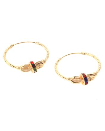 Gold Plated Hoop Earrings