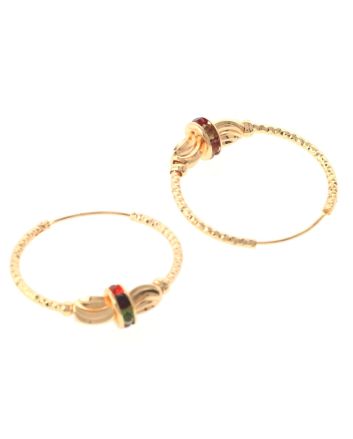 Gold Plated Hoop Earrings