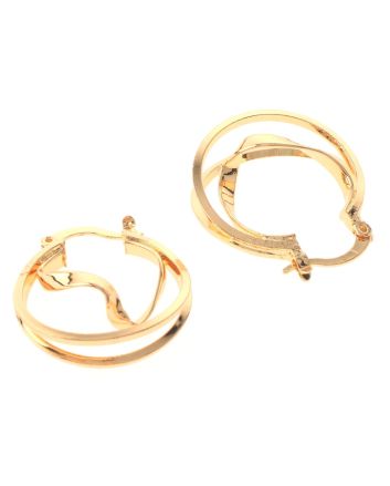 Gold Plated Hoop Earrings