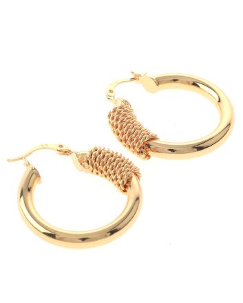 Gold Plated Hoop Earrings