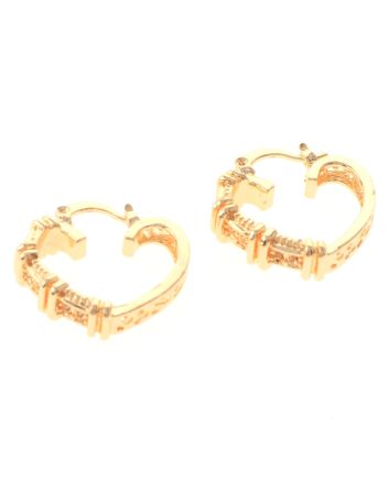Gold Plated Hoop Earrings