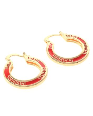 Gold Plated Hoop Earrings