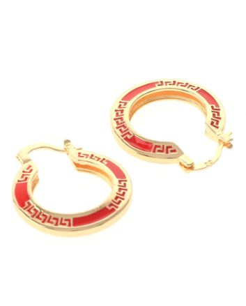 Gold Plated Hoop Earrings