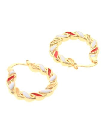 Gold Plated Hoop Earrings