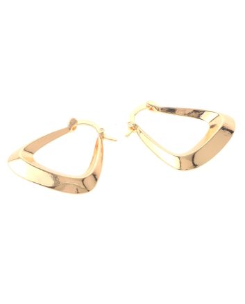 Gold Plated Hoop Earrings