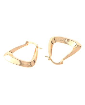 Gold Plated Hoop Earrings
