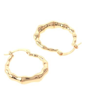 Gold Plated Hoop Earrings
