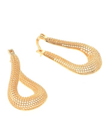Gold Plated Hoop Earrings