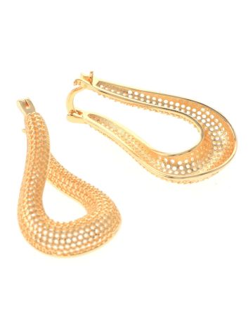Gold Plated Hoop Earrings
