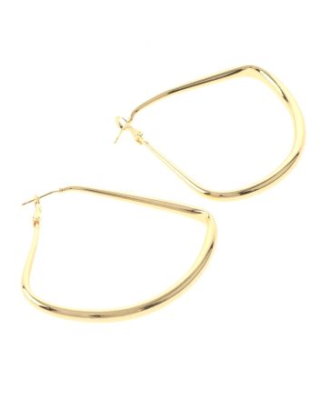 Gold Plated Hoop Earrings