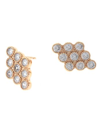 Cubic Zirconia Stud Earrings