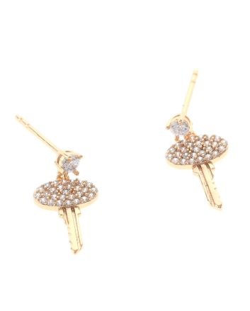 Cubic Zirconia Stud Earrings