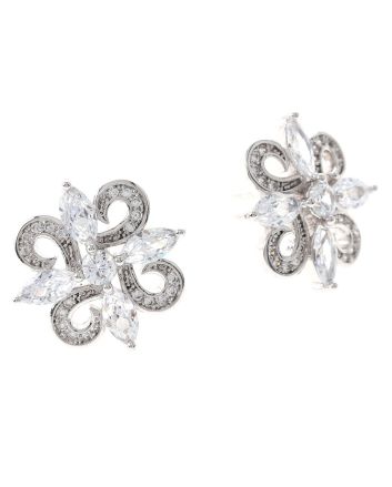 Cubic Zirconia Stud Earrings
